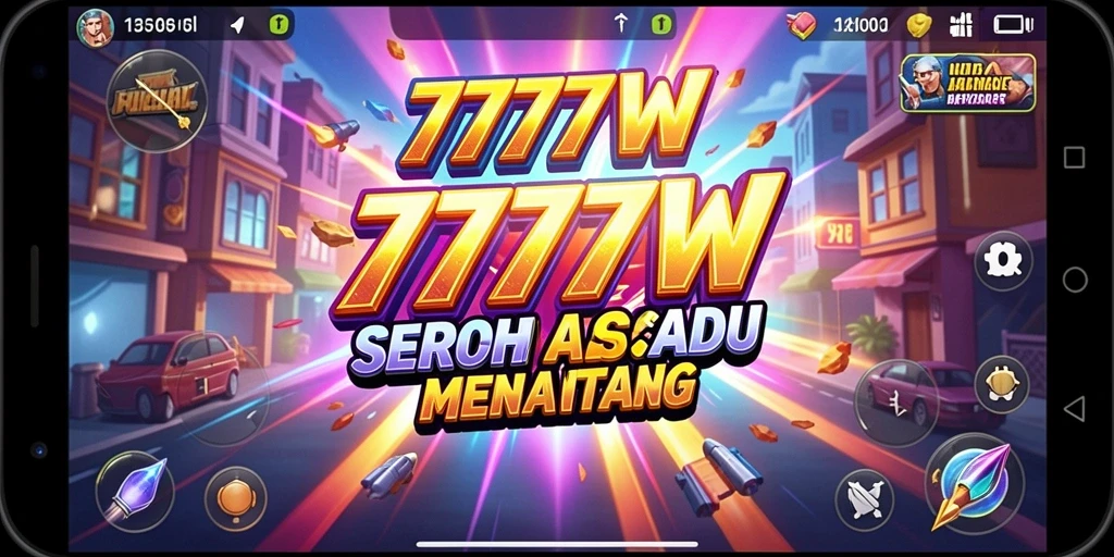 Gameplay seru dari game Arcade 7777W yang menantang dan adiktif.