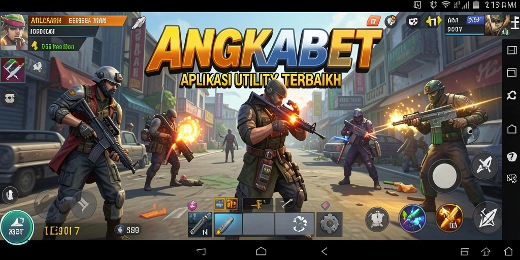 Tampilan utama ANGKABET yang menarik dan fungsional.