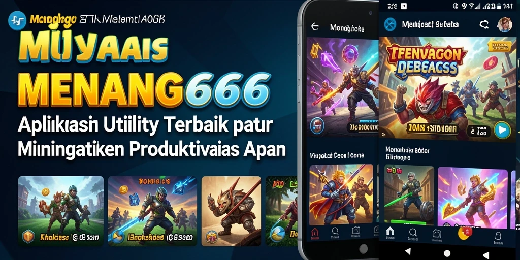 Tampilan antarmuka aplikasi MENANG666 yang sederhana dan intuitif.