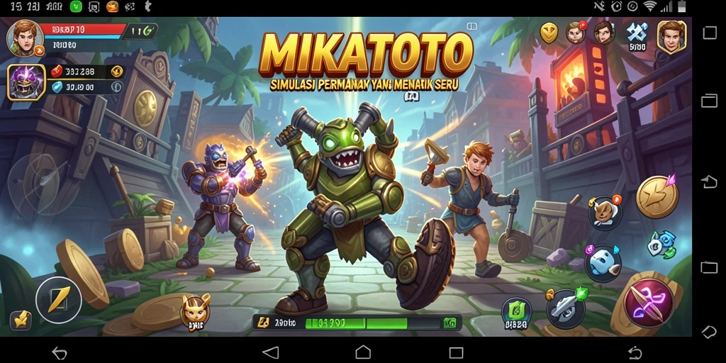 Screenshot gameplay MIKATOTO menunjukkan interaksi dan strategi yang menarik.